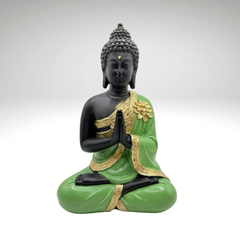 Premium Home Decor Online | Elegant Polyresin Sitting Buddha Statue Showpiece for Home & Office Decor