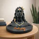Adiyogi Shiva Small Statue for Car Dash Board, Pooja & Gift, Mahadev Murti, Idol, Lord Adiyogi Shankara for Home & Office Decor