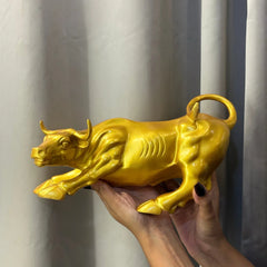Charging Bull Statue - Premium Decorative for Home & Office