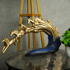 Waves of Pegasus 7 Horse Sculpture